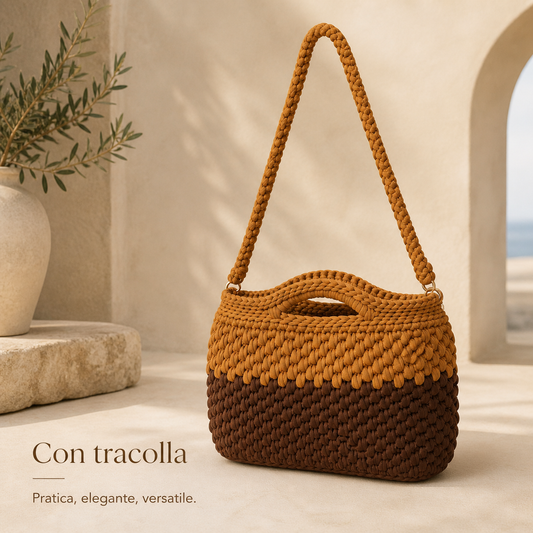 borsa crochet donna elegante Amaranta Shop