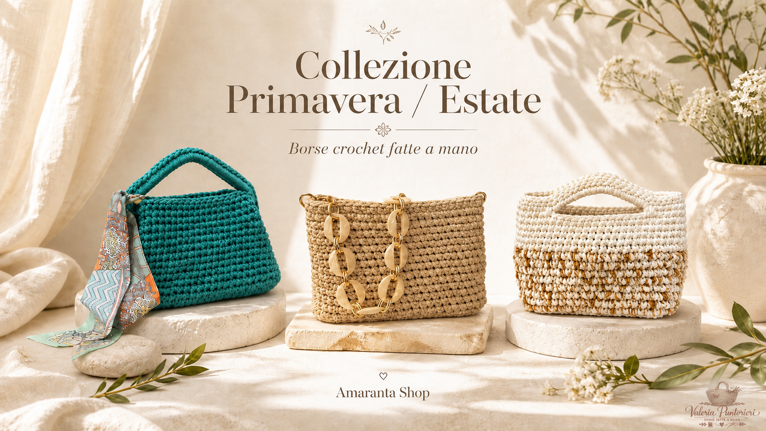 Collezione Primavera/Estate | Borse Crochet Fatte a Mano